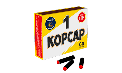  Петарды Корсар 1 в пленке  в Тульской области